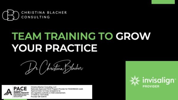 Team Training To Grow Your Practice Course (4 hrs CE)